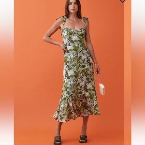 Reformation Nikita Dress Tropical Size 2